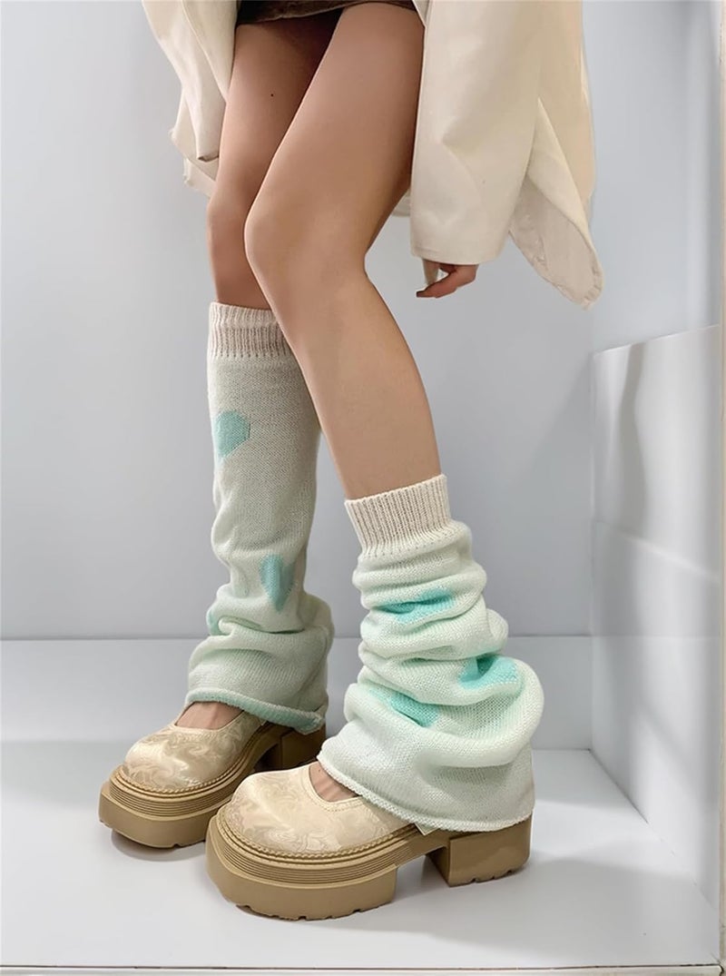 Insdark Goth Leg Warmers Y2k Women Kawaii Japanese Punk Grunge Rave Harajuku Alt - Image 2